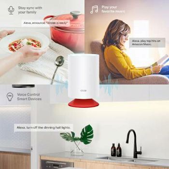 Deco Voice X20 AX1800 Mesh WiFi 6 Smart speaker 2p