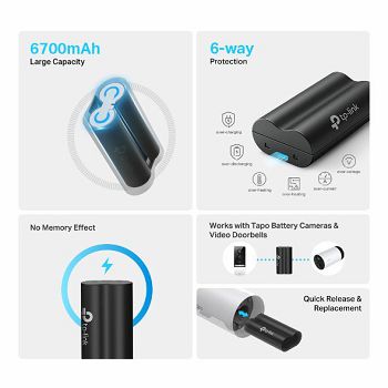 TP-Link Tapo A100, Tapo Battery Pack