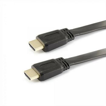 Kabel SBOX HDMI-HDMI 1.4 FLAT M/M 1,5 M Crni