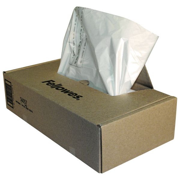 Vreće za komercijalne uništavače 94 litre pk50 Fellowes 36056