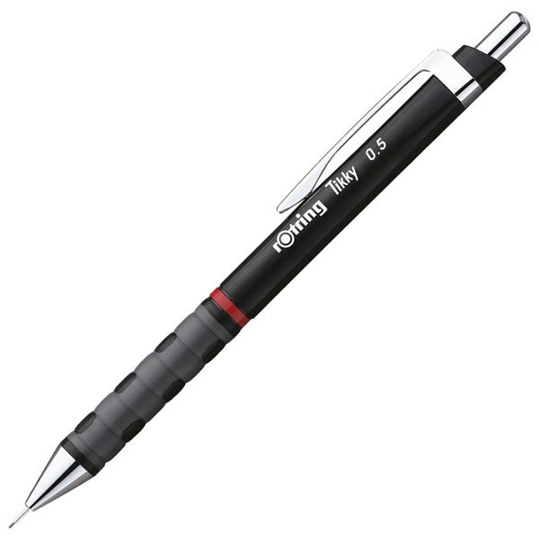 Olovka tehnička 0,5mm grip Tikky lll Rotring crna