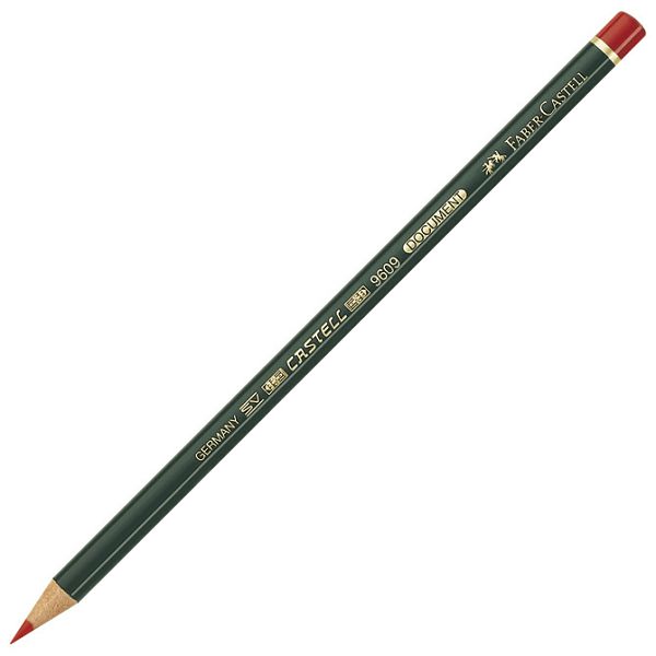 Olovka grafitna Document 9609 copir  Faber Castell crvena