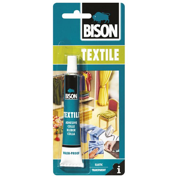 Ljepilo za tekstil 25ml Bison L0406130 blister