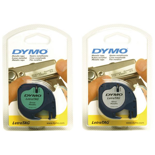 Vrpca LT 12mmx4m Dymo 91208 srebrna