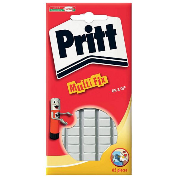 Ljepilo-jastučići 35g 65x Multi fix Henkel 1444968 bijelo blister