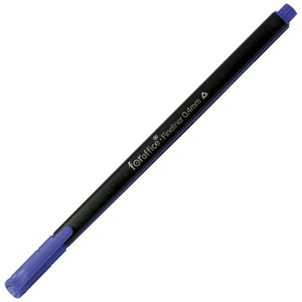 Flomaster fineliner 0,4mm FORoffice plavi