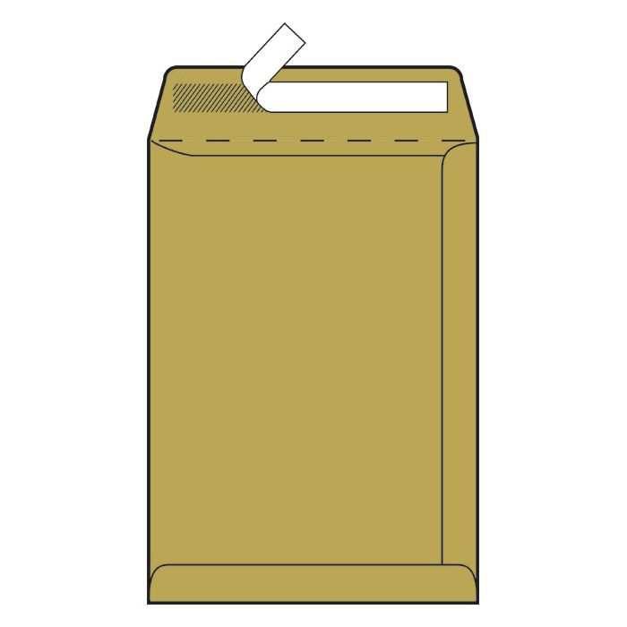 Kuverte - vrećice B4-N strip karton na poleđini pk100 Lipa Mill 12493