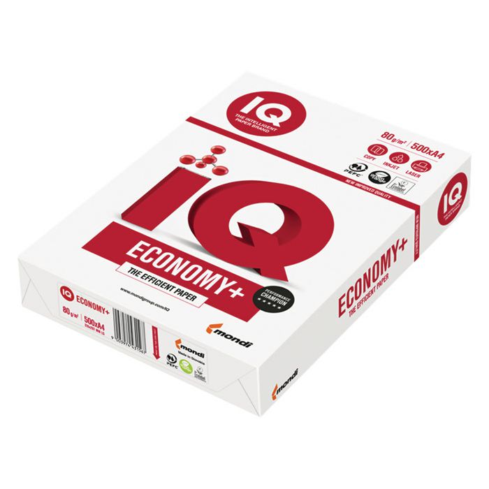 Papir ILK IQ Economy+ A4 80g pk500 Mondi