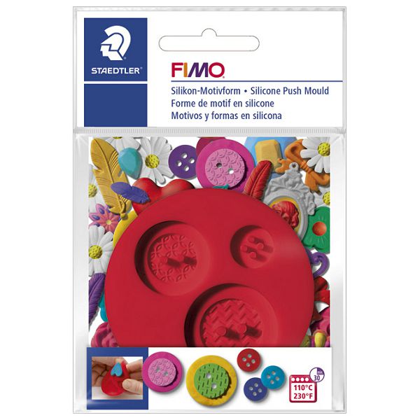 Kalup za modeliranje Gumbi Fimo Staedtler 8725 26 blister