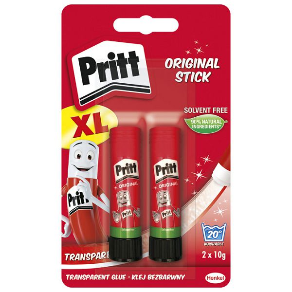 Ljepilo u stiku 10g pk2 Pritt Henkel 2246866 blister