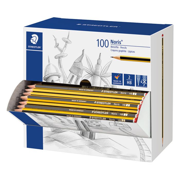 Stalak s olovkama grafitnim Noris HB pk100 Staedtler 120HBCA1 P