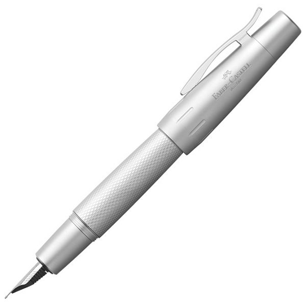 Nalivpero E-Motion Pure Silver Faber Castell 148670 metalno