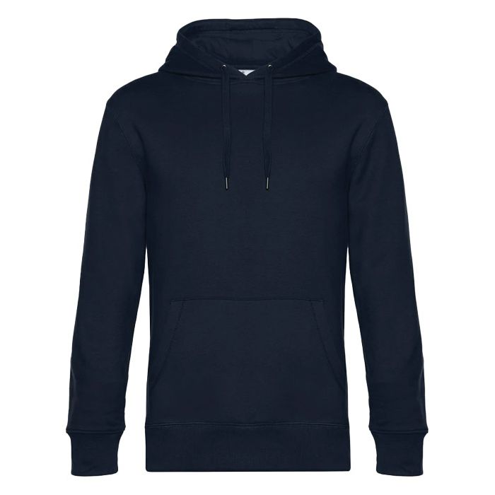 -Majica dugi rukavi B&C King Hooded 280g tamno plava M