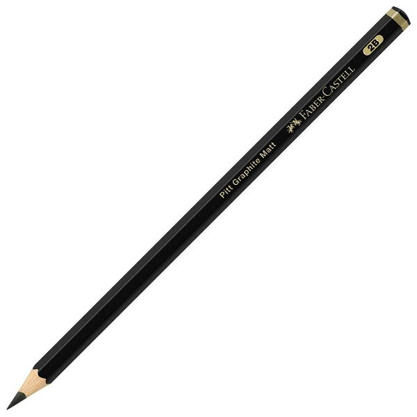 Olovka grafitna 2B Pitt graphite matt Faber-Castell 115202