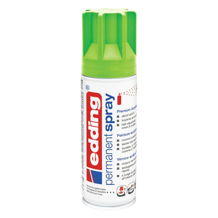 Boja akrilna u spreju 200ml permanentna Edding 10132964 neon zelena
