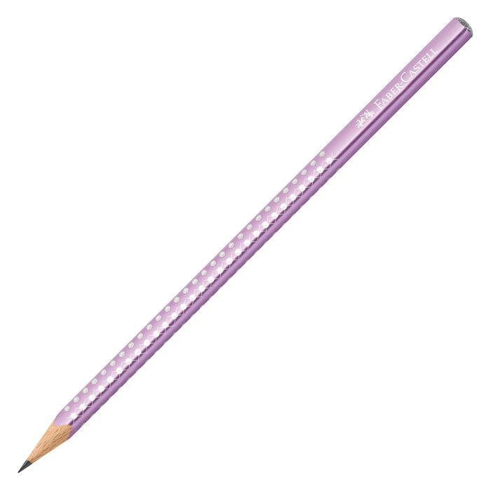 Olovka grafitna B Sparkle Faber Castell 118263 metalik ljubičasta