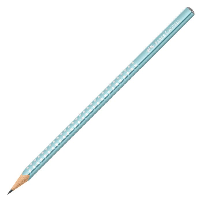 Olovka grafitna B Sparkle Faber Castell 118262 metalik tirkizna