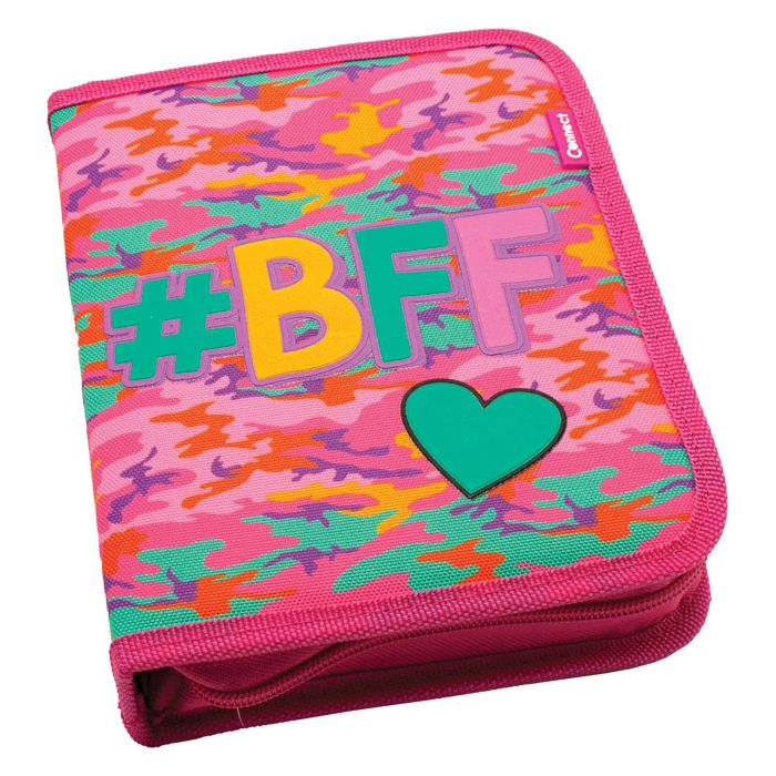 Pernica puna 1zip 2preklopa Pink BFF 1A 23.Connect 