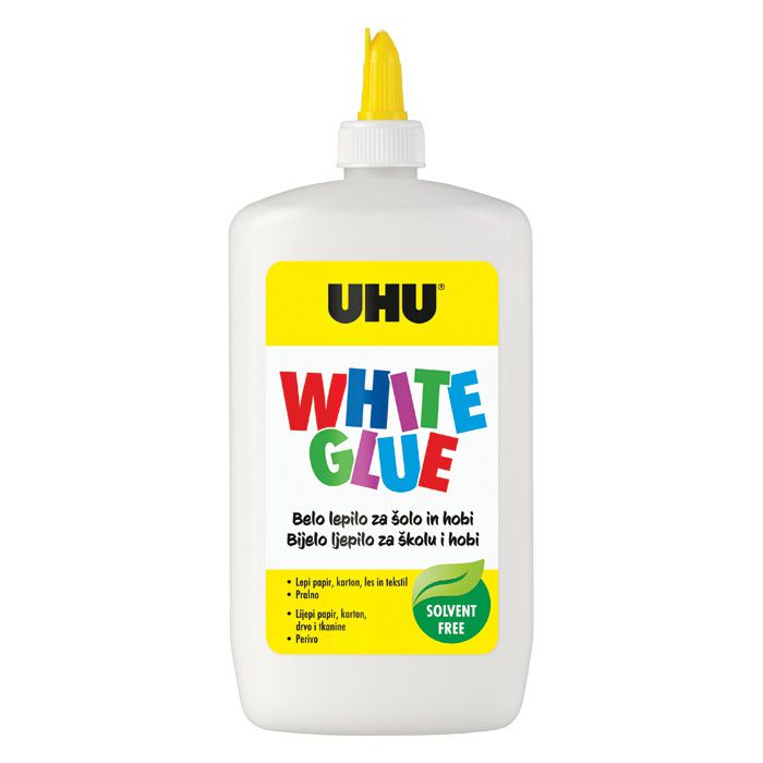 Ljepilo tekuće 480g White Glue UHU 1001003873 bijelo