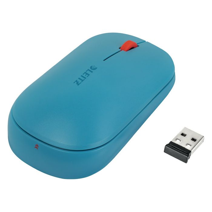 Miš usb 3tipke optički bežični Cosy Leitz 65310061 plavi