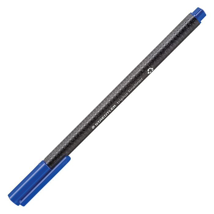 Flomaster fineliner 0,3mm reciklirani Triplus Staedtler 334 R-3 plavi 