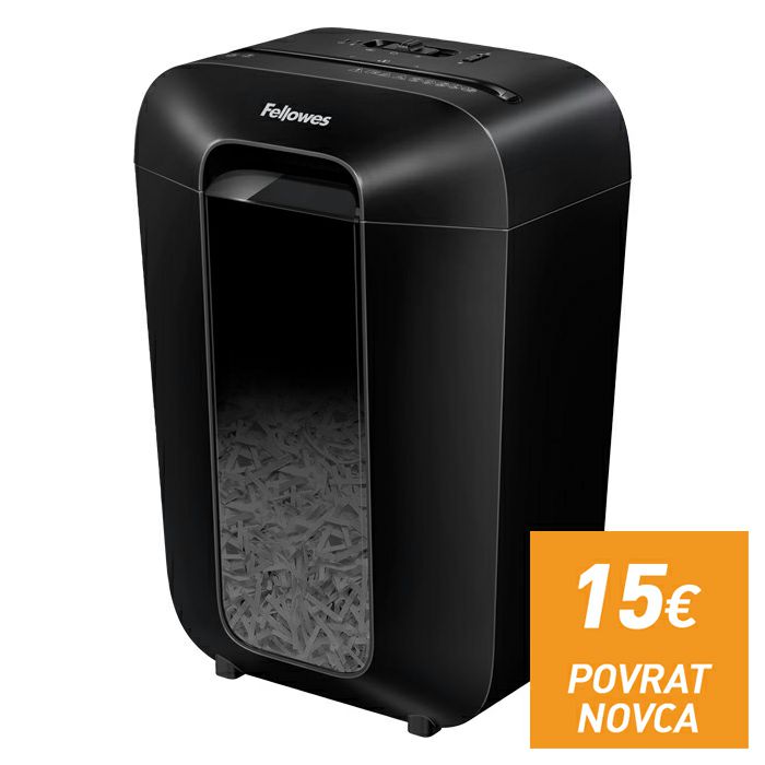 Uništavač dokumentacije  11 listova CrossCut LX-70 Fellowes 4407501 crni