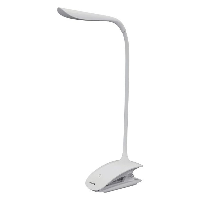 Svjetiljka stolna LED Clip (s kvačicom) Avide bijela
