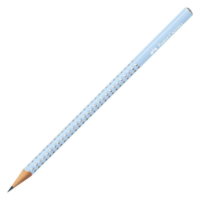 Olovka grafitna B Sparkle Faber-Castell 118251 sky blue
