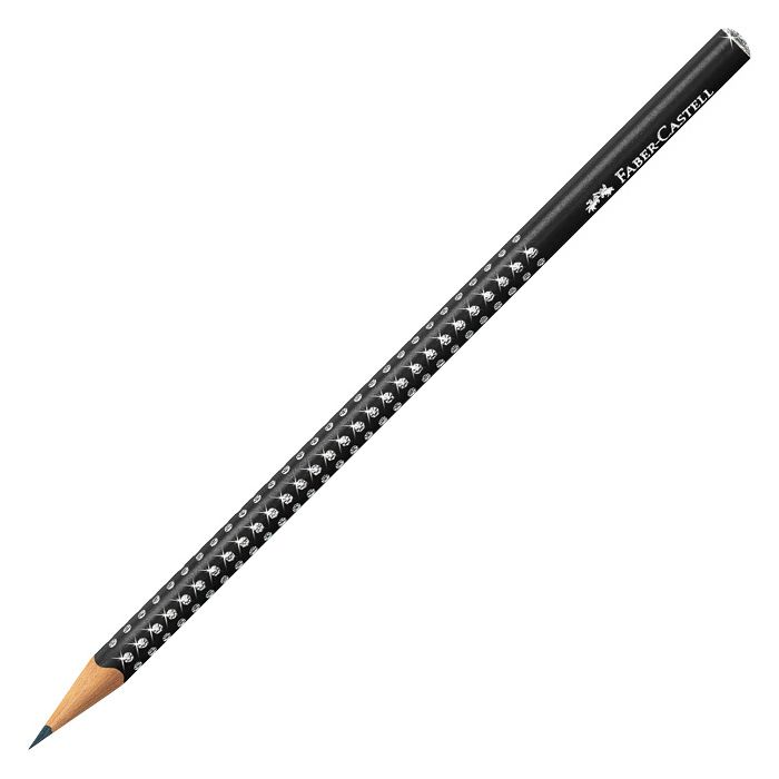Olovka grafitna B Sparkle Faber-Castell 118299 crna