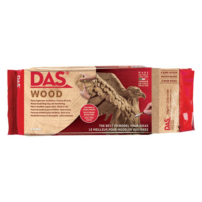 Glinamol 350g DAS Fila 3487 wood (efekt drva)