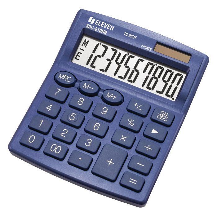Kalkulator komercijalni 10mjesta Eleven SDC-810NRNVE plavi