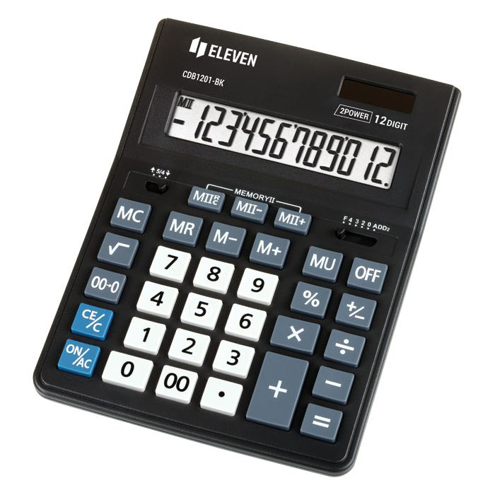 Kalkulator komercijalni 12mjesta Eleven CDB-1201 BK crni