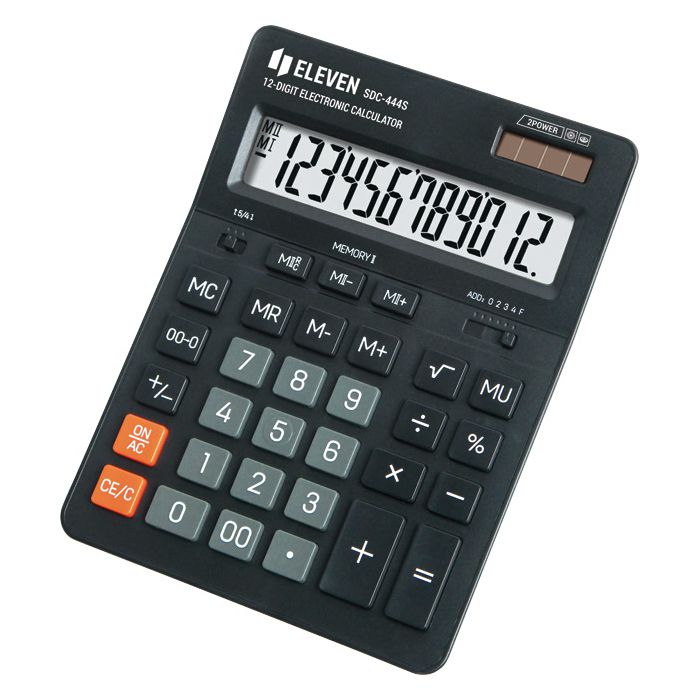 Kalkulator komercijalni 12mjesta Eleven SDC-444S crni