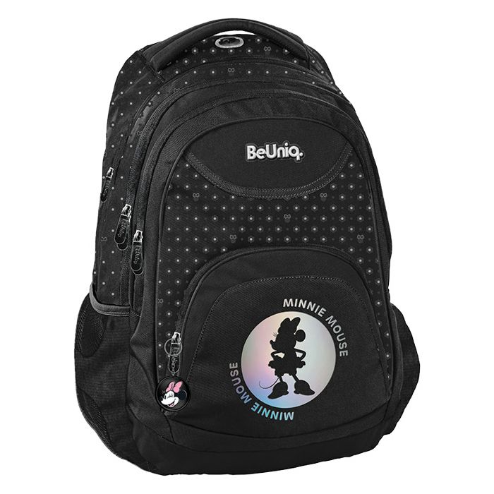 Ruksak školski anatomski Disney Minnie Beuniq DM24YY-2708 crni