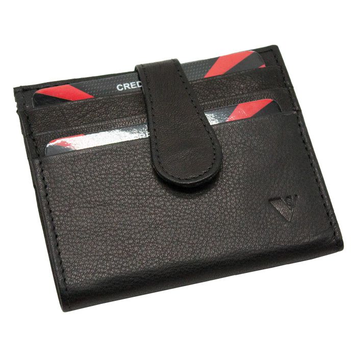 Etui za kartice koža 1063 crni