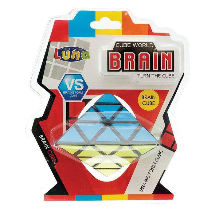 Igračka kocka Pyramide 3x3 Luna Diakakis 000621002 blister