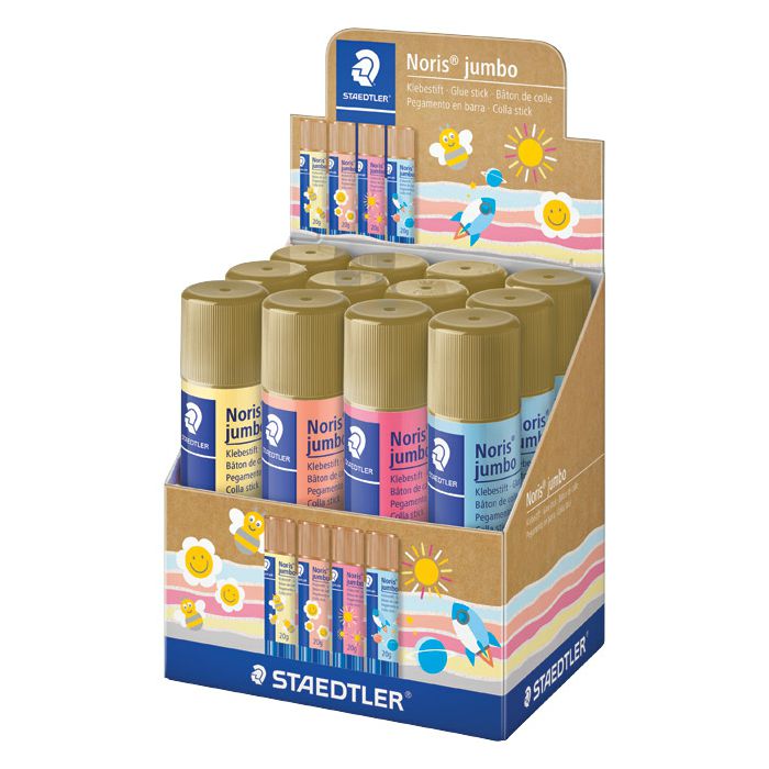 Ljepilo u stiku 20g Noris jumbo Staedtler 96020PCA sort