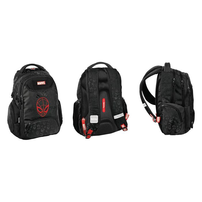Ruksak školski anatomski Spiderman Beuniq SP25NN-2908 crn