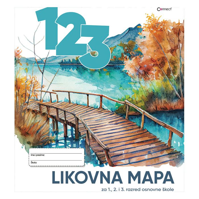 Mapa likovna I-III razred Connect