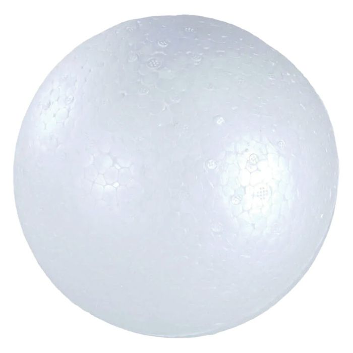 Ukras od stiropora 3 cm kuglica pk10 Knorr Prandell 21-67600 bijeli