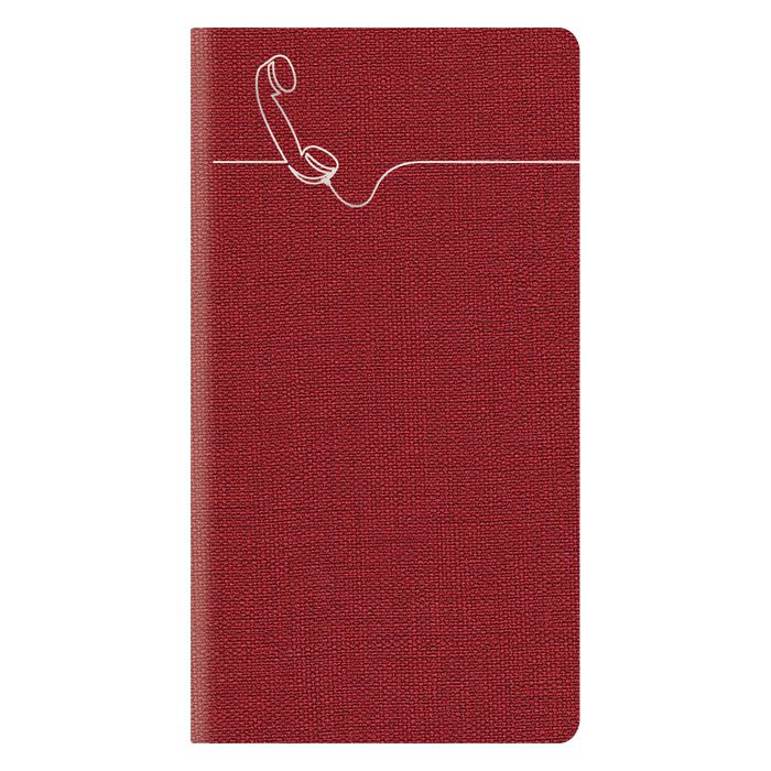 Adresar telefonski  70x150mm A-Z Colere E41 bordo