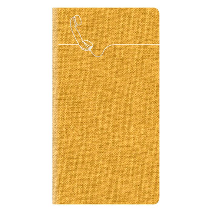 Adresar telefonski  70x150mm A-Z Colere E43 žuti