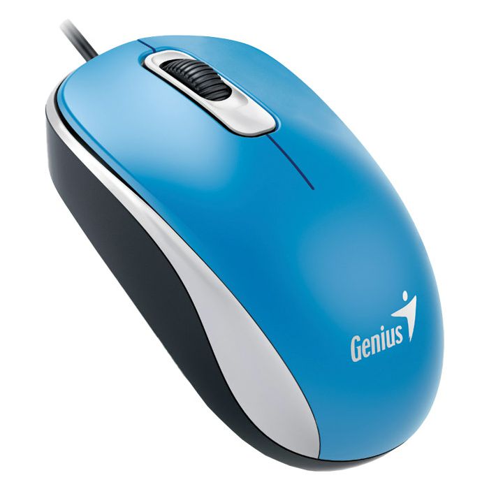 Miš usb 3tipke optički DX-110 Genius plavi