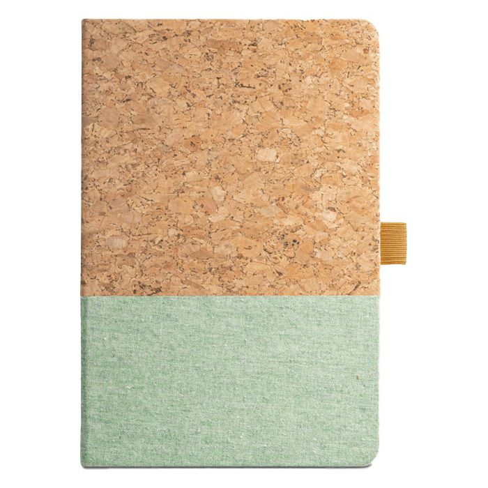 Notes A5 crte 96L šamoa crte pluto i tkanina Stricker KLEE 93277119 svijetlo tirkiz