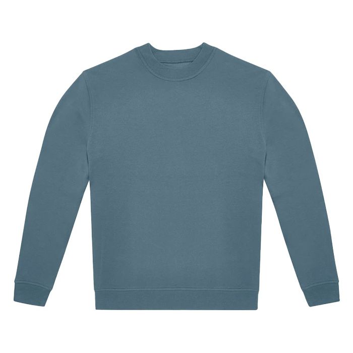 Majica dugi rukavi B&C ID.332 Crew 280g nordijsko plava S