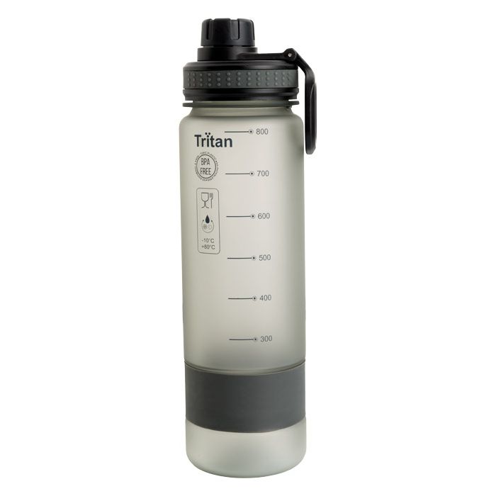 Boca za piće 800ml Kibo Schwarzwolf F4900200AJ3 trans.siva