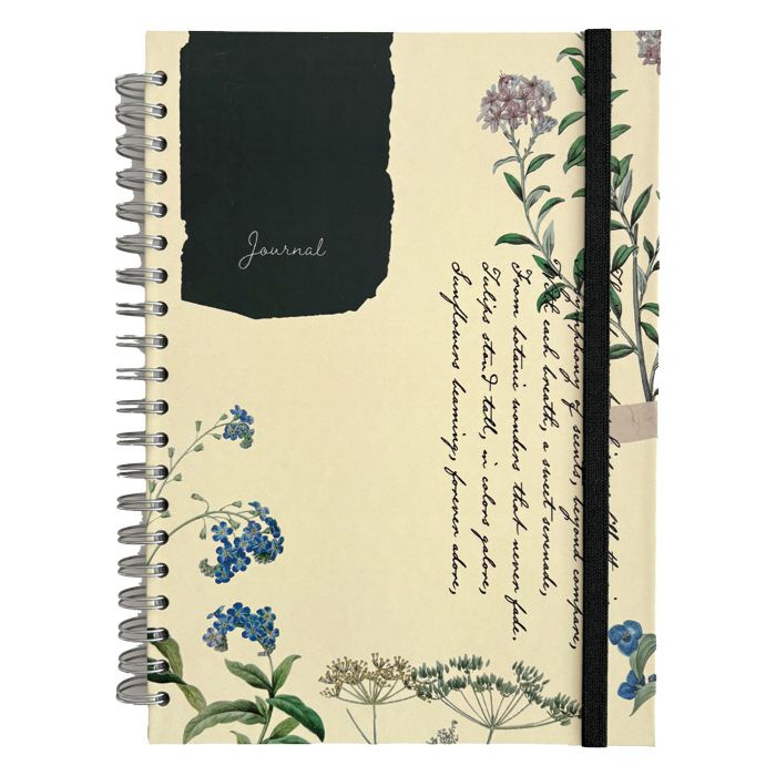 Blok kolegij A4 crte 120L s gumicom Botanical Marker 2435