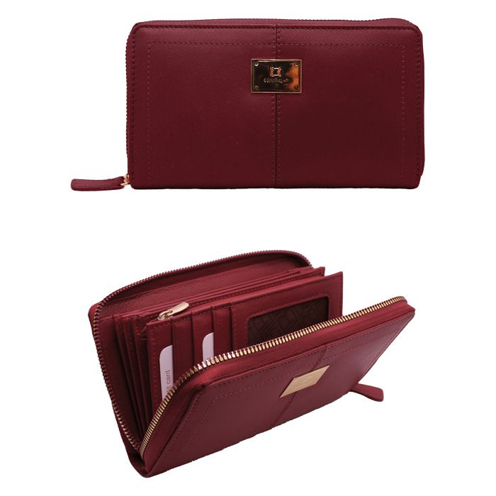 Novčanik kožni ženski Laura Biagiotti LB26W-775-38 bordo