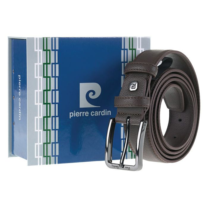Remen muški širina 3,4 cm Pierre Cardin 2402GG28 smeđi