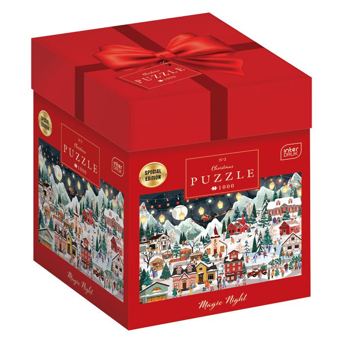 Puzzle 1000 kom Christmas "Christmas Night" Interdruk